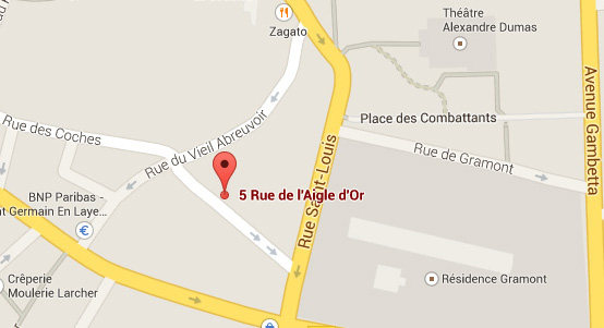 5 Rue de l'Aigle d'Or, 78100 St Germain En Laye, France